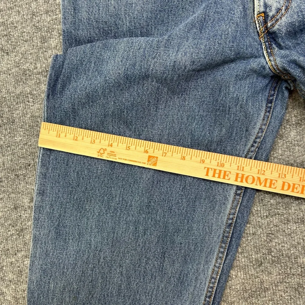 Levi's 550 Jeans Men's Blue Denim Straight Pockets Classic‎ Zip Fly - 36X33